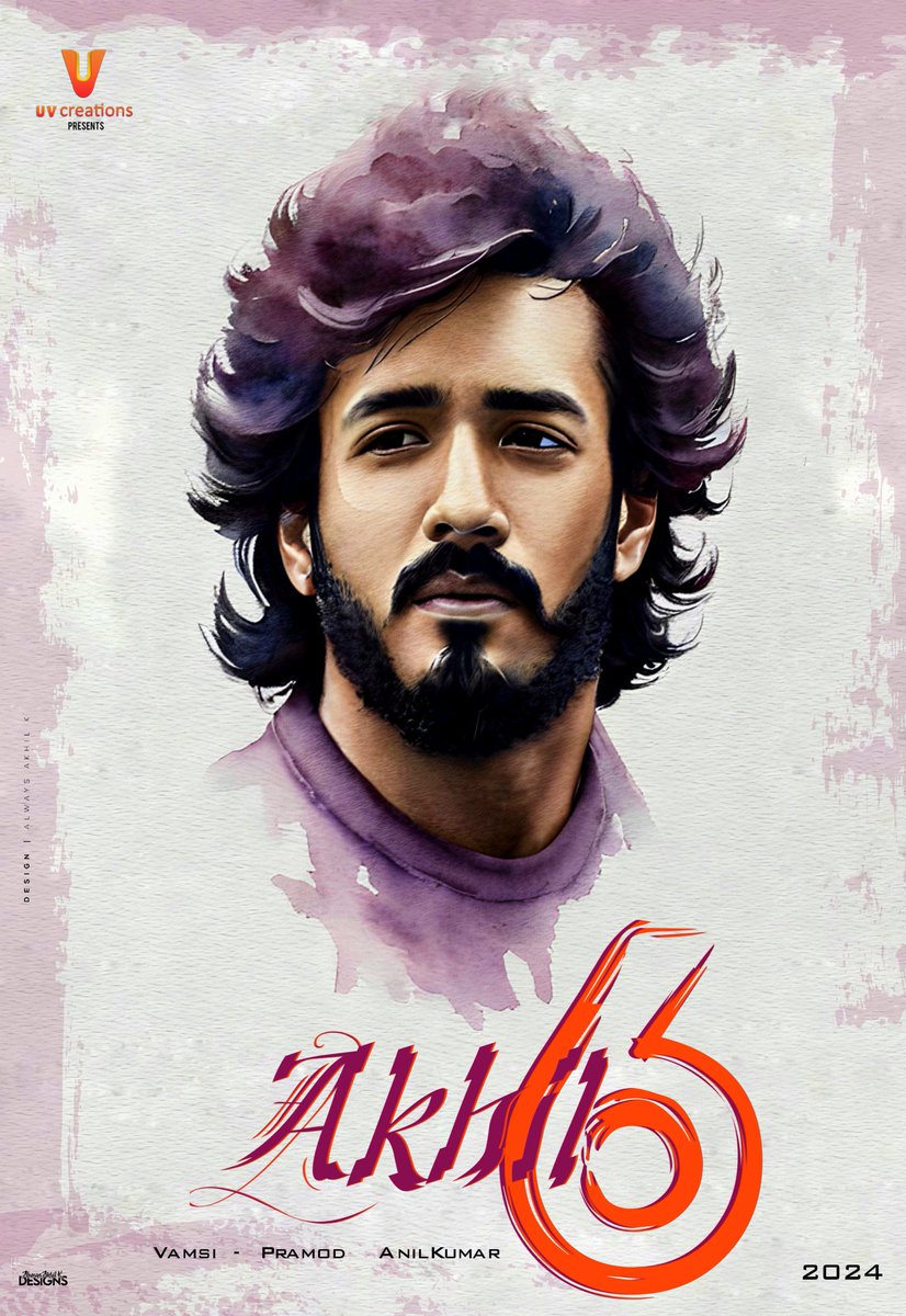 AlwaysAkhilK's tweet photo. Fan Made One Poster Of #Akhil6  ❤️‍🔥!
Official Announcement Soon.

An @AlwaysAkhilK design
@AkhilAkkineni8 #AnilKumar @UV_Creations #Dheera #AkhilAkkineni https://t.co/TfIeHAD6cP
