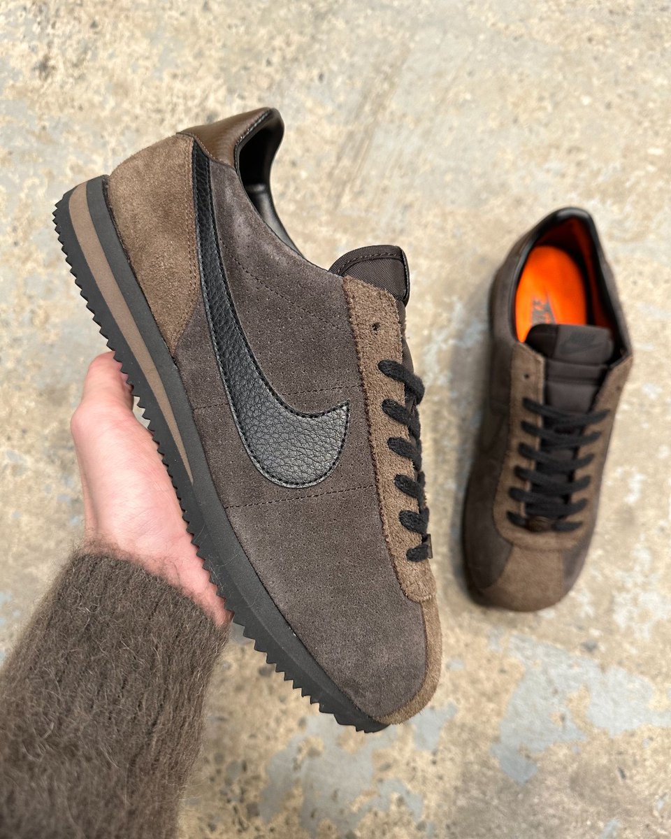 新品 NIKE×size? CORTEZ '23 ベルベットブラウン 26.5 Nike Cortez '23 Velvet Brown Men's - FJ5180-200 - US