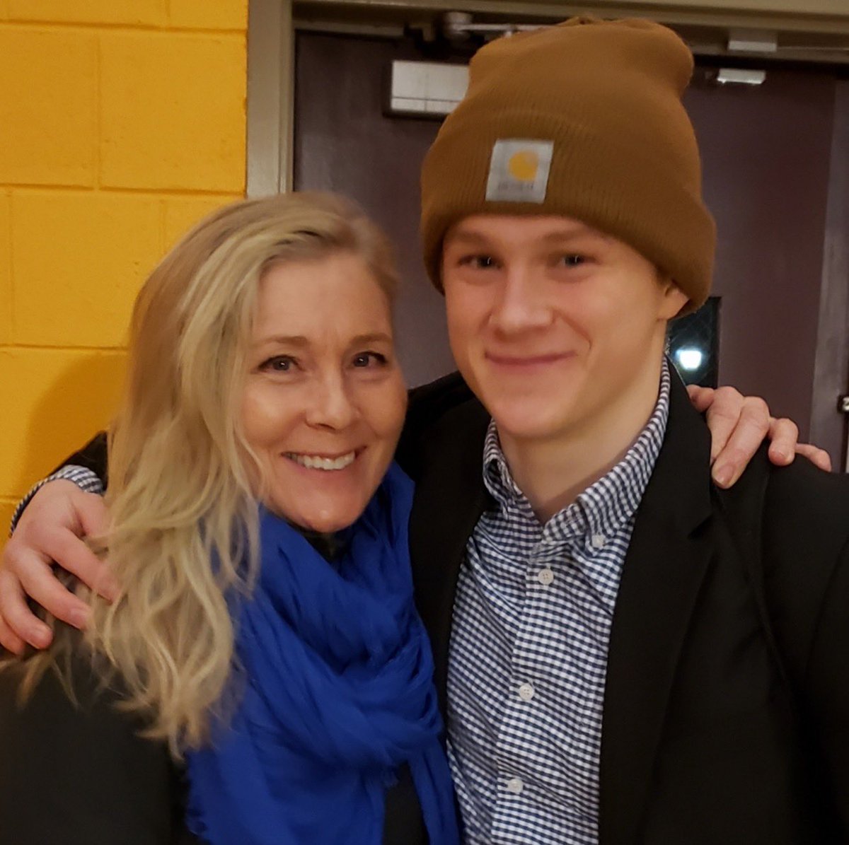 CornellMHockey's tweet photo. For everything you do for us on and off the ice: Thank you, Mom. Happy Mother's Day! https://t.co/37tWOjad5I