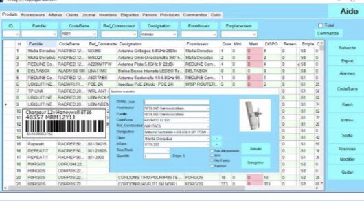 GModulaire's tweet image. Un logiciel très évolutif
Remplacez vos fichiers Excel par une base de données professionnelle, partageable, aux capacités et fonctionnalités illimitées. Ajoutez ensuite les interfaces utilisateur, code-barres, périphériques dont vous avez besoin.