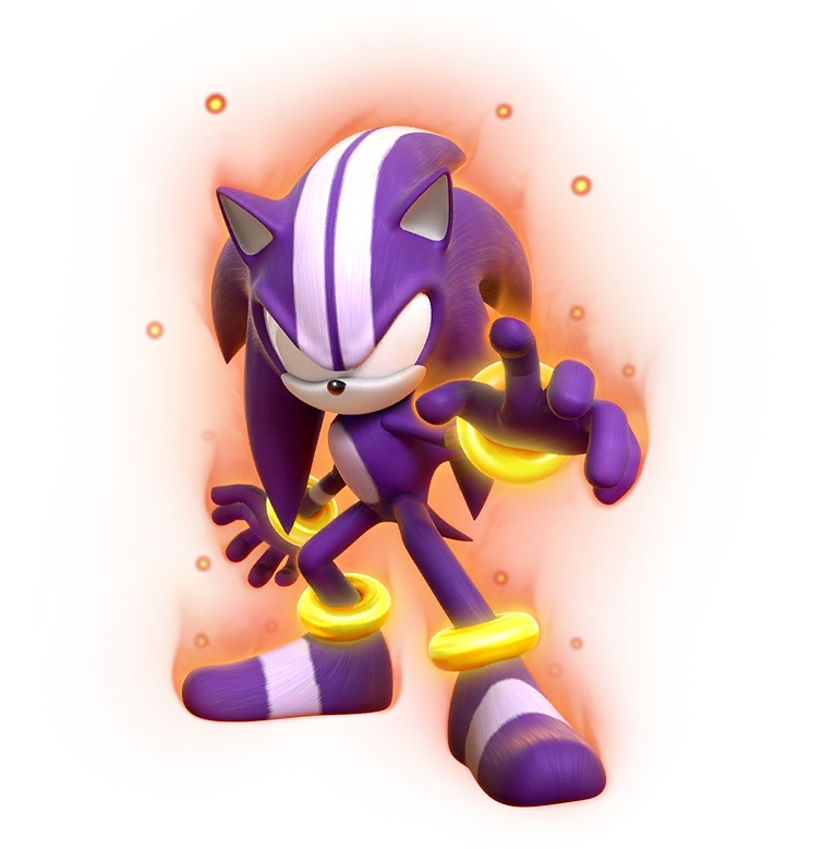 Friendly reminder that Darkspine Sonic only wears rings and nothing else  (No Gloves or Shoes). : r/SonicTheHedgehog