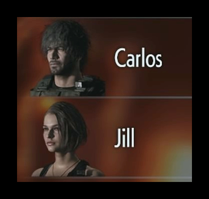 So again😅 Carlos and Jill - Ver2 #ResidentEvil3remake #JillValentine #CarlosOliveira #REBHFun