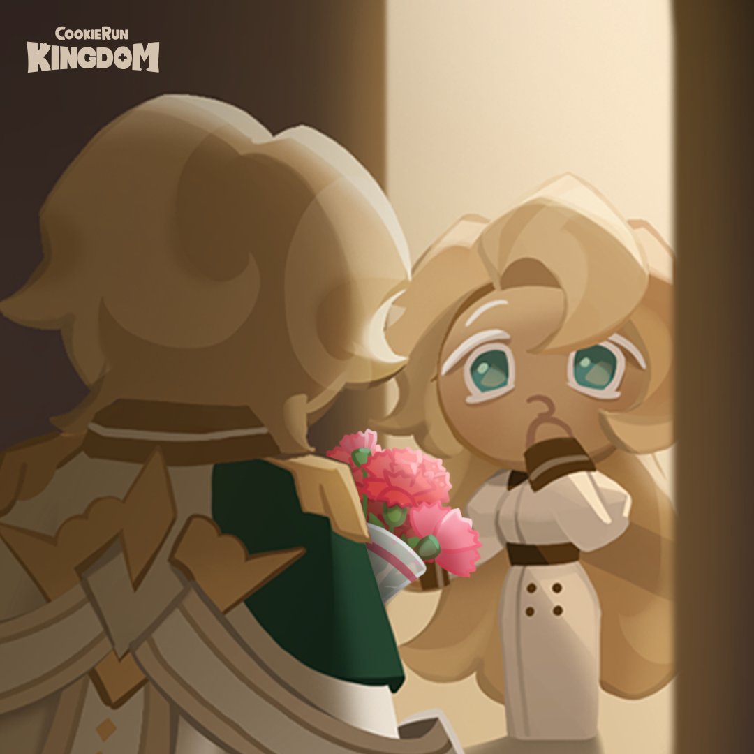 Looks like Clotted Cream Cookie has prepared some carnations for the Cookie he misses the most 💐 Be sure to show your mother all your love and gratitude today! 🥰

#CookieRun #CookieRunKingdom #MothersDay