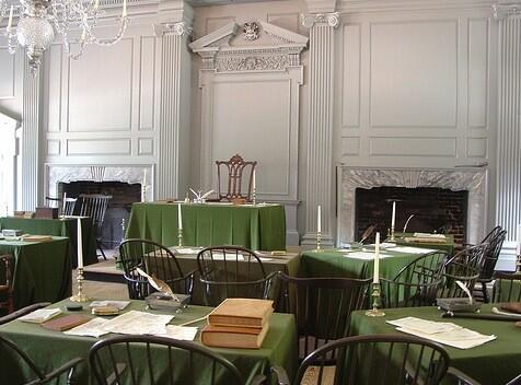 BeschlossDC's tweet image. In this room on this day in 1787, seventy-four delegates were called to Constitutional Convention, Philadelphia: