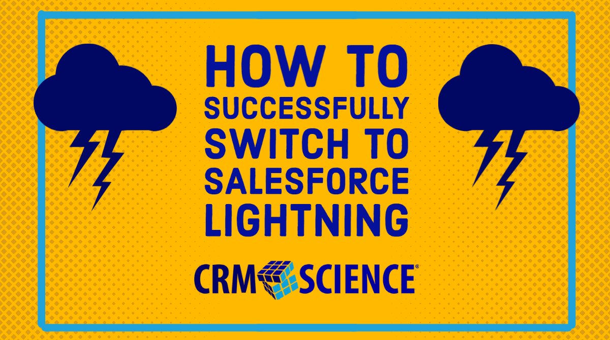 🌩️BLOG | How To Successfully Switch to #Salesforce #Lightning

Read here 👉 ow.ly/ED1150G2ol7

#SalesforceLightning #SalesforceRoadmap #SFDC #InsurTech #Fintech #NPTech #Trailhead #Trailblazer #UI #UX #UserAdoption #UXUI #SalesforcePartner #Partner #Classic #SalesforceTips