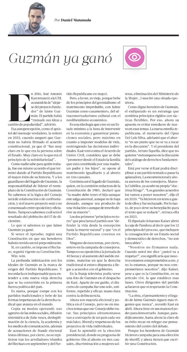 Daniel Matamala tweet media