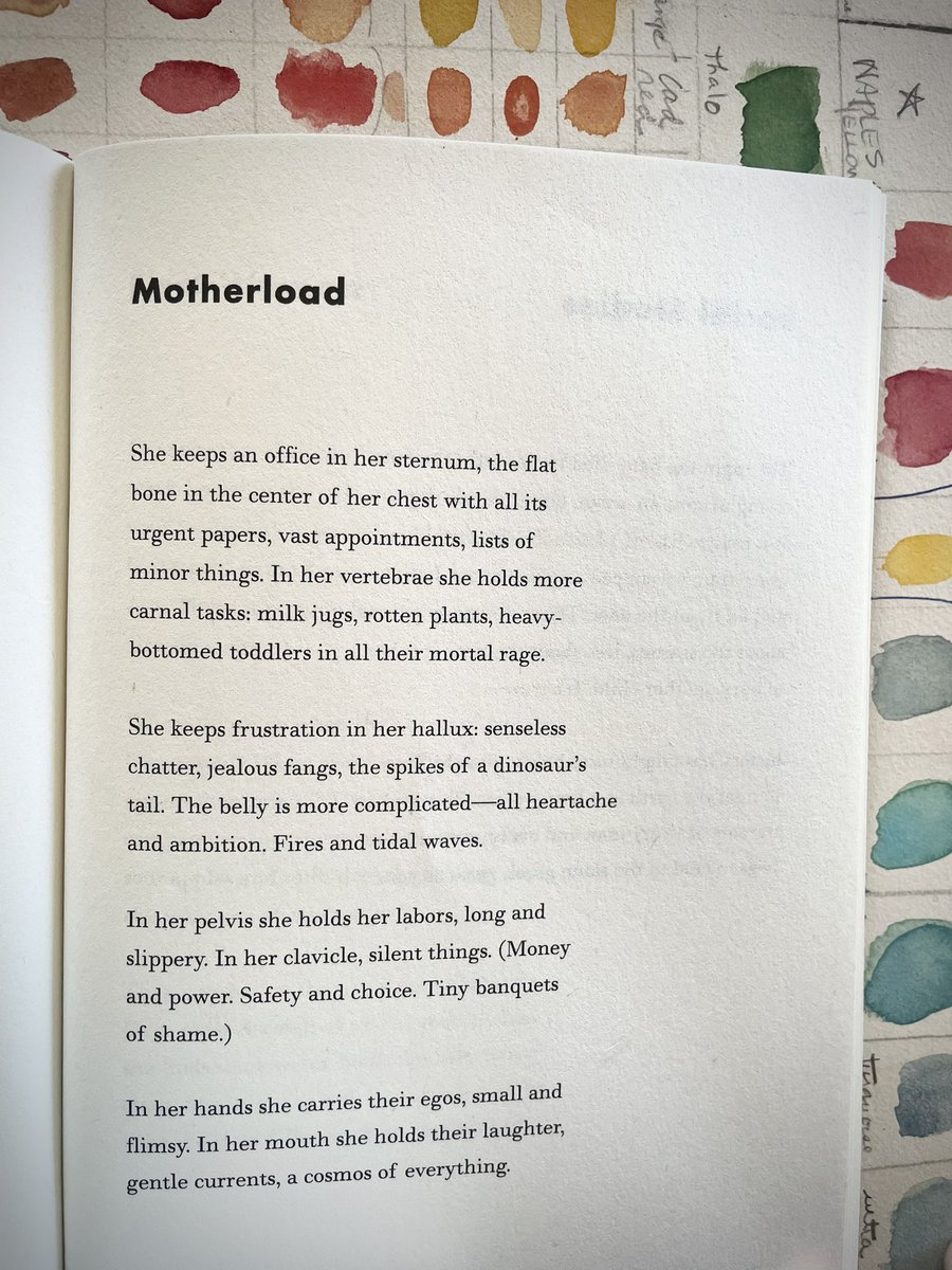 Deserves to be read and savored and felt in the gut every day; the truest expression of the complicated steaming messy joy of motherhood I’ve ever experienced. 

#mothersday <a href="/KateJBaer/">Kate Baer</a>