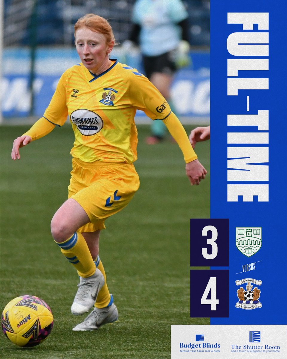 KilmarnockWFC's tweet image. THE SHOW GOES ON 💪

We move to within a point of second spot ahead of next weekend's final round of #SWPL2 fixtures.

⚽️ Robinson (x2)
⚽️ Gray
⚽️ Jackson