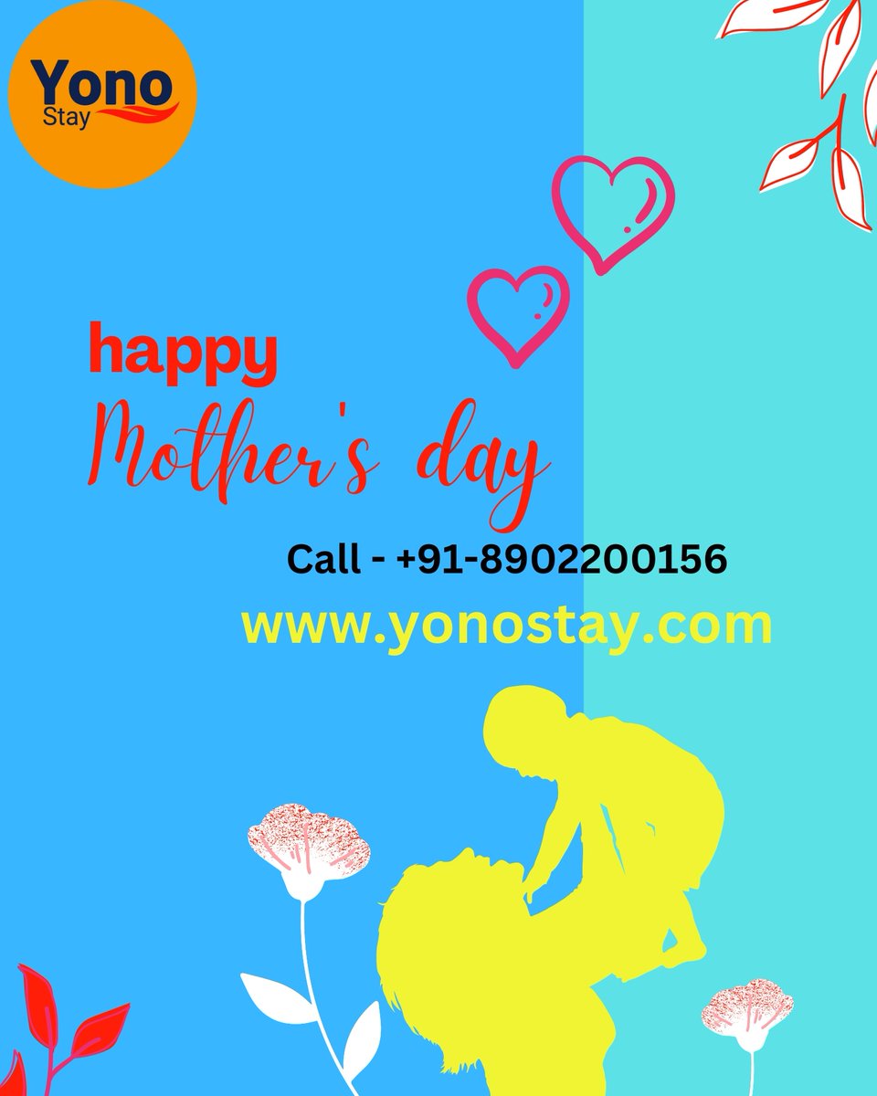 YonoStay's tweet photo. Happy Mother's Day 
Website- https://t.co/erDp2qiOQa 
Call For Booking- 8902200156
#yonostay #MothersDay2023 #MotherDay #money #Booking #hotelroom https://t.co/fzznNEwXb4