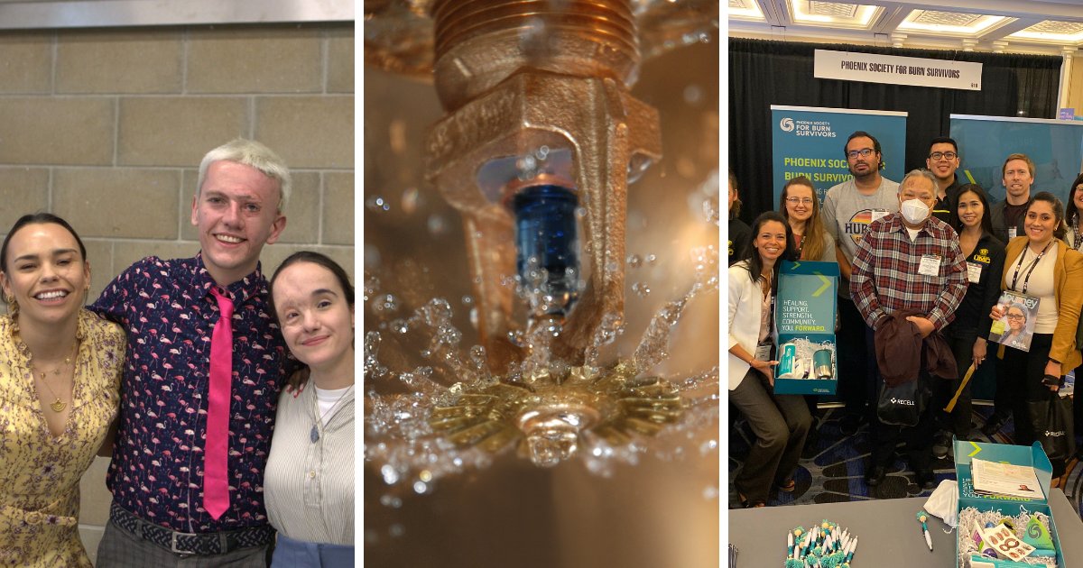 PSburnsurvivors's tweet photo. Itโs a busy week here at Phoenix Society!
๐ #FaceEqualityWeek: May 15 - 19, 2023 | @FaceEqualityInt #FEW
๐ง#HomeFireSprinklerWeek: May 14 - 20, 2023 | @HFSCorg @NFPA #HFSW #FiresSafety
๐ค#ABA Annual Meeting: May 16 - 19, 2023
@Ameriburn #ABA #Healthcare https://t.co/QyhRvpaRcB