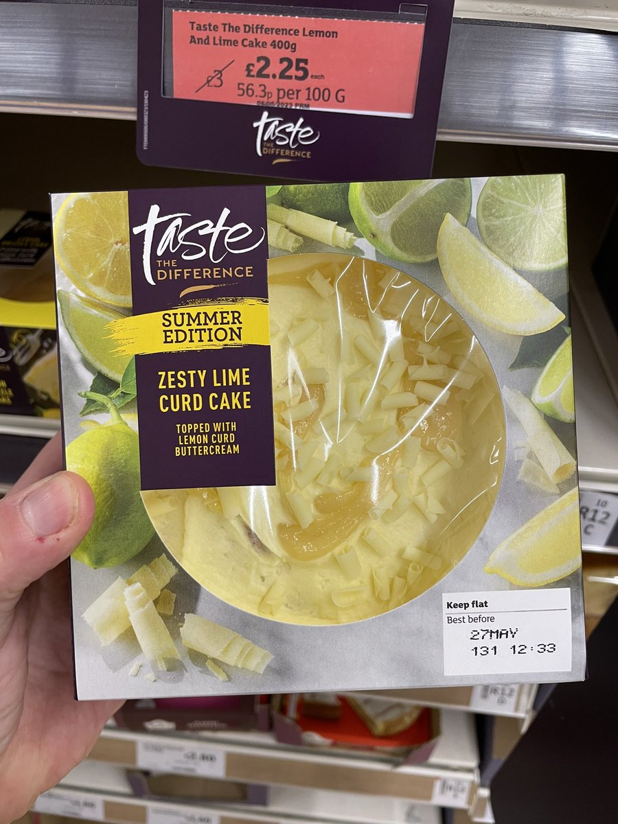 All_Things_New_'s tweet image. Cakey Finds! 👀 At Sainsbury’s @sainsburys #sainsburys #tastethedifference #blackcurrant #sundae #tiramisu #loafcake #lime #frangipane #stickytoffee #gelato #cupcakes #summeredition #summer #wellthisisnew