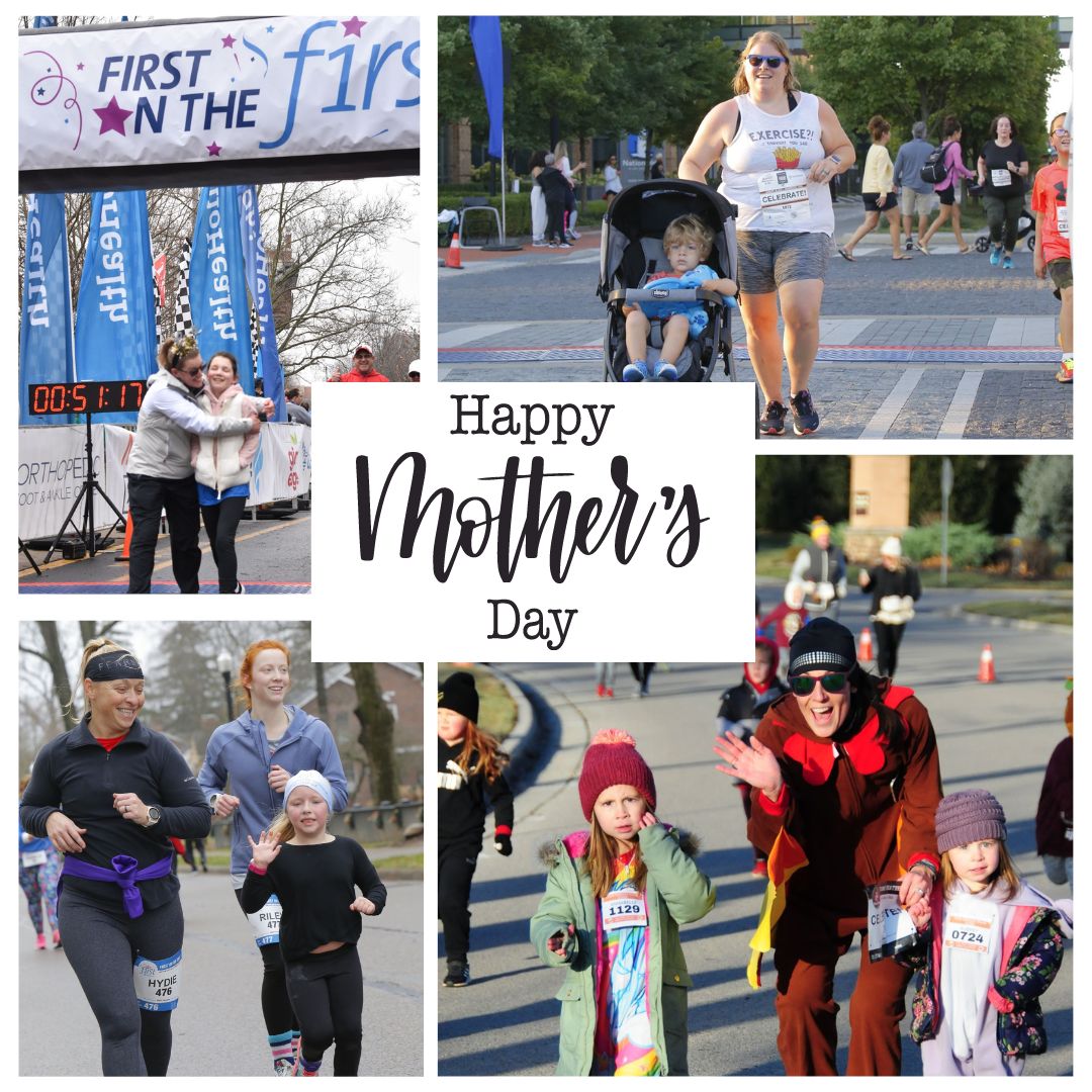 Running, walking, cheering &amp; supporting -- every mother is amazing. We CELEBRATE you today &amp; every day. Happy Mother’s Day to all the moms everywhere!