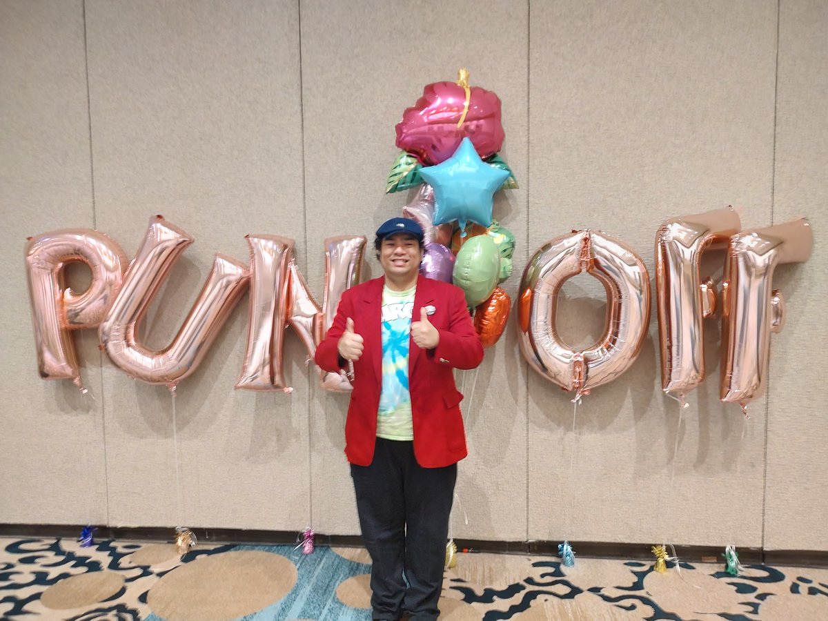 N734NJ's tweet photo. I had such a #PUNderful time at my first @PunOffATX! Getting a spot in the top 8 was amazing and I'm so happy to have met so many new friends.
From the PUNel up I-35 at @CONvergenceCon in Minneapolis to #PUNDMV in DC to this, I'm glad to have #punned around the country. https://t.co/41NkPlWFXR