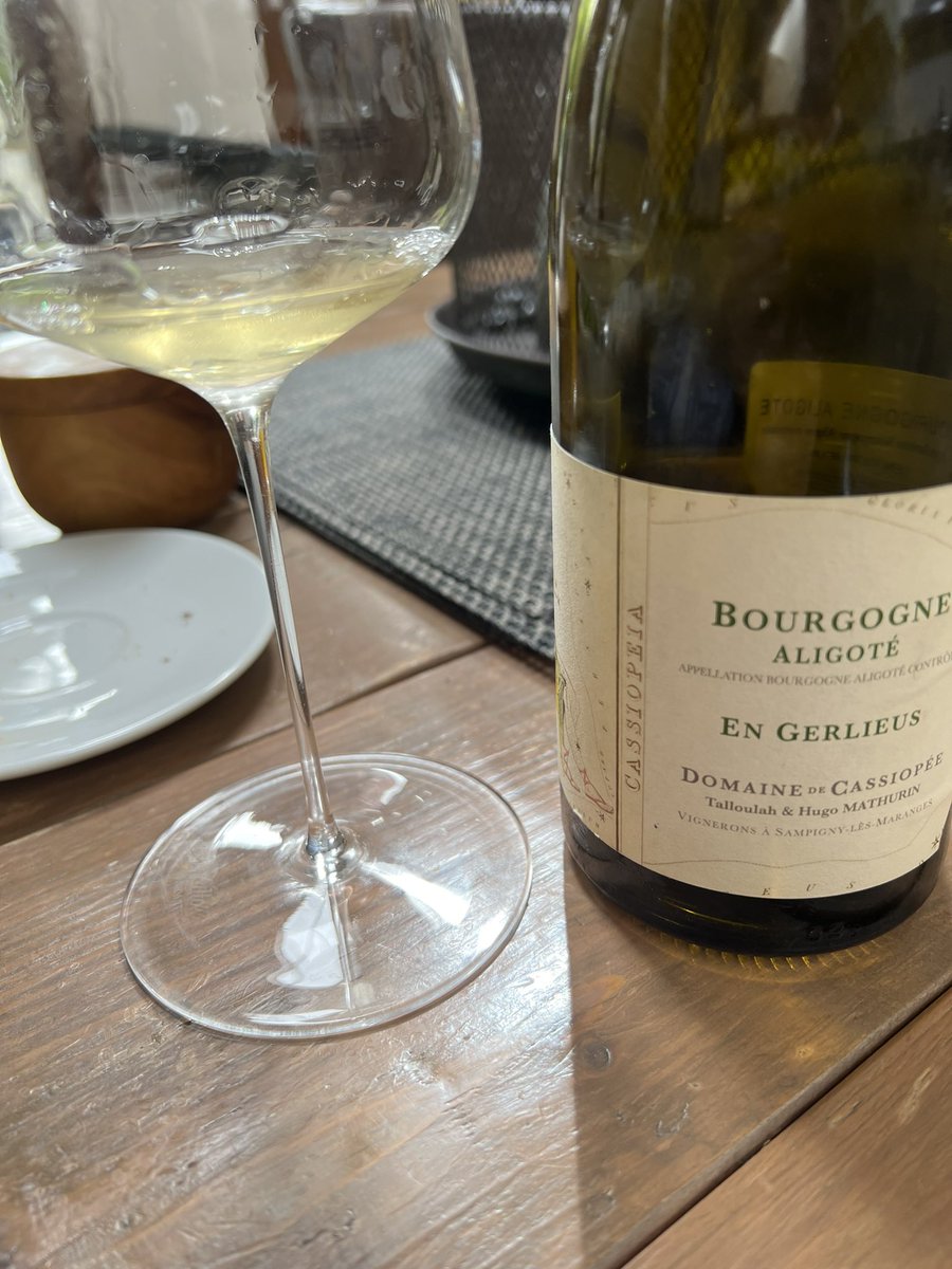 Not just a good Aligoté……. But a great wine <a href="/NomadWine/">nomad wine importers Cathal Derain</a>