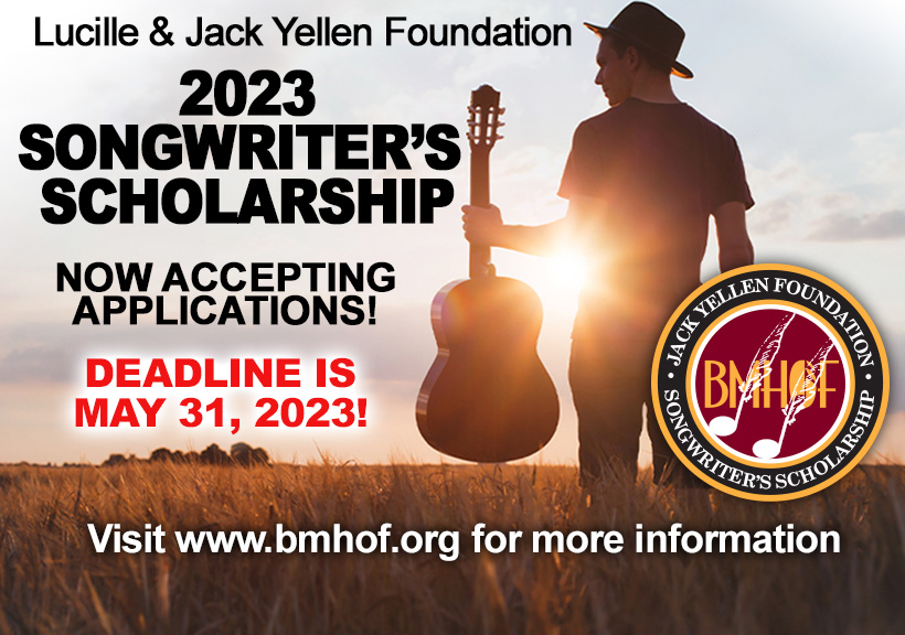 BMHOF62's tweet photo. Calling ALL Young Songwriters! We are now accepting applications &amp; song submissions for our 2023 Songwriter's Scholarship! The DEADLINE is May 31, 2023! 
Please visit our website at https://t.co/mzT1R1AAiW for more information!
#halloffame, #scholarship, #buffalomusic https://t.co/qxncihZTI6