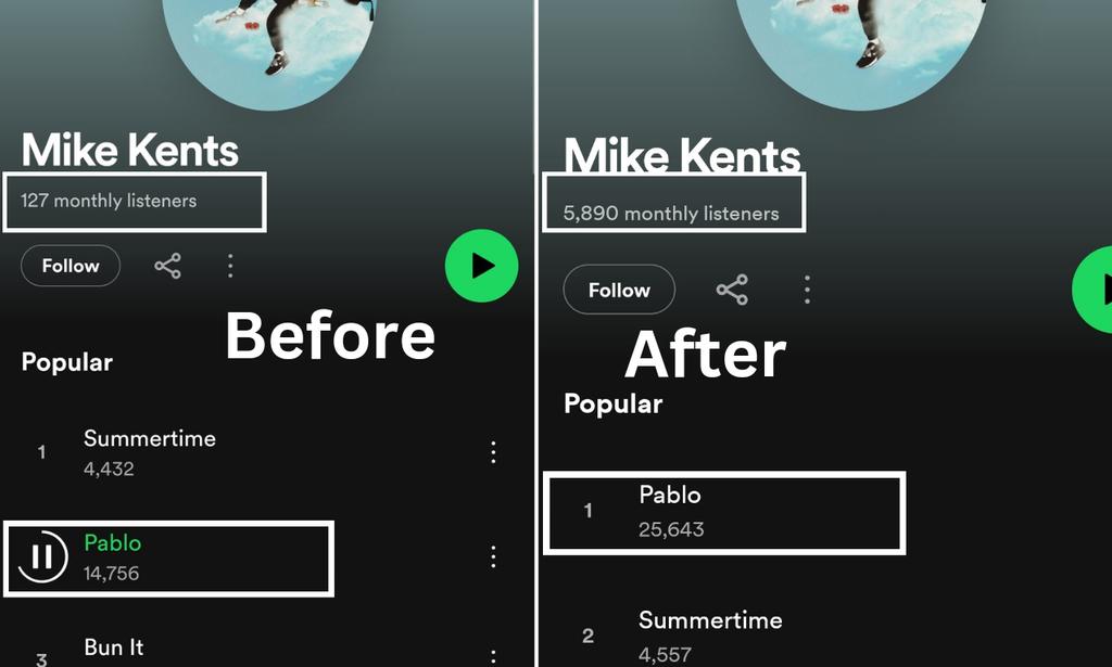 MrMusicMarketer's tweet photo. @IdrisAruthr Do u want,

50,000+ spotify plays at 150$

With proofs? https://t.co/2dkEtQpnF7