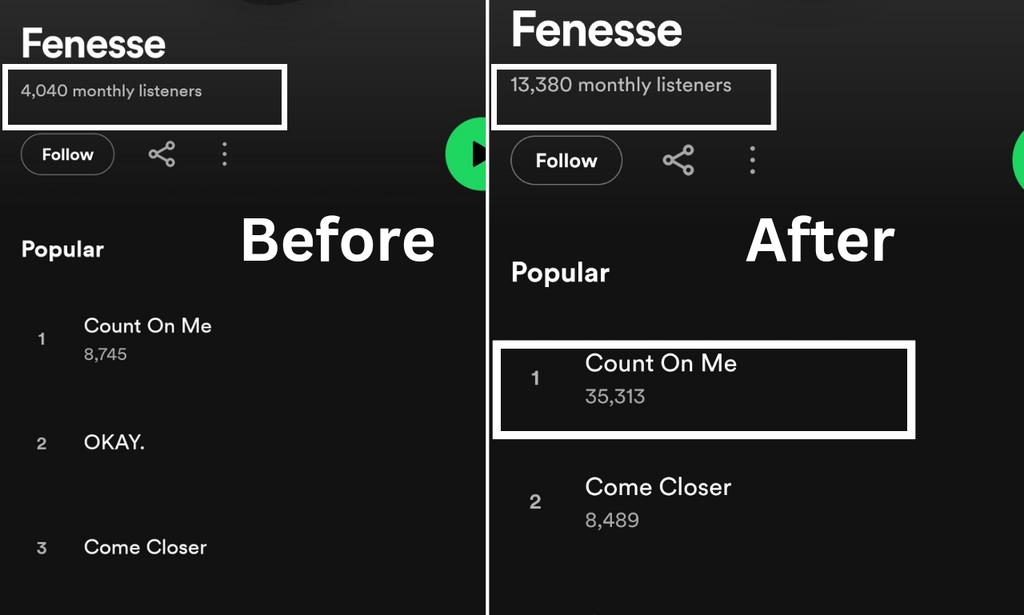 MrMusicMarketer's tweet photo. @IdrisAruthr Do u want,

50,000+ spotify plays at 150$

With proofs? https://t.co/2dkEtQpnF7