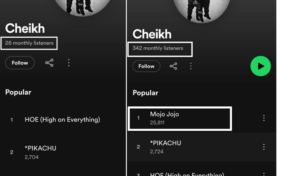 MrMusicMarketer's tweet photo. @Dimlewko Do u want,

50,000+ spotify plays at 150$

With proofs? https://t.co/7Bstg8G0WM