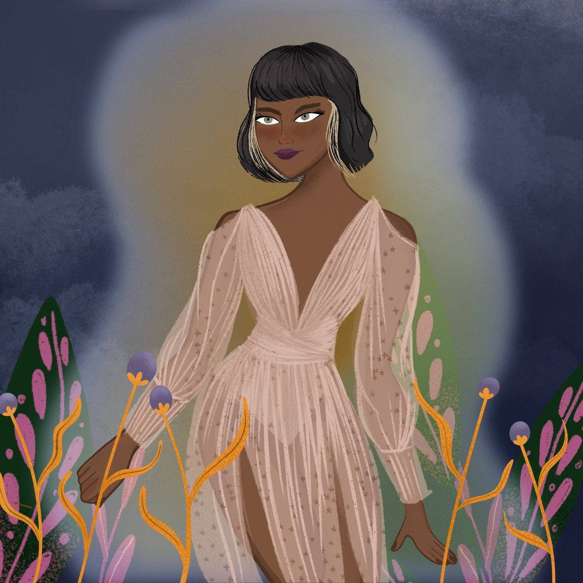 Mother's Day used to be a hard day for me to navigate so today I'd like to honor everyone who has any motherly vibes in their heart. 

Only fitting to share this beautiful Great Mother nft from <a href="/SacredFemmes/">Sacred Femmes 💐🌔</a> on a day like today.
