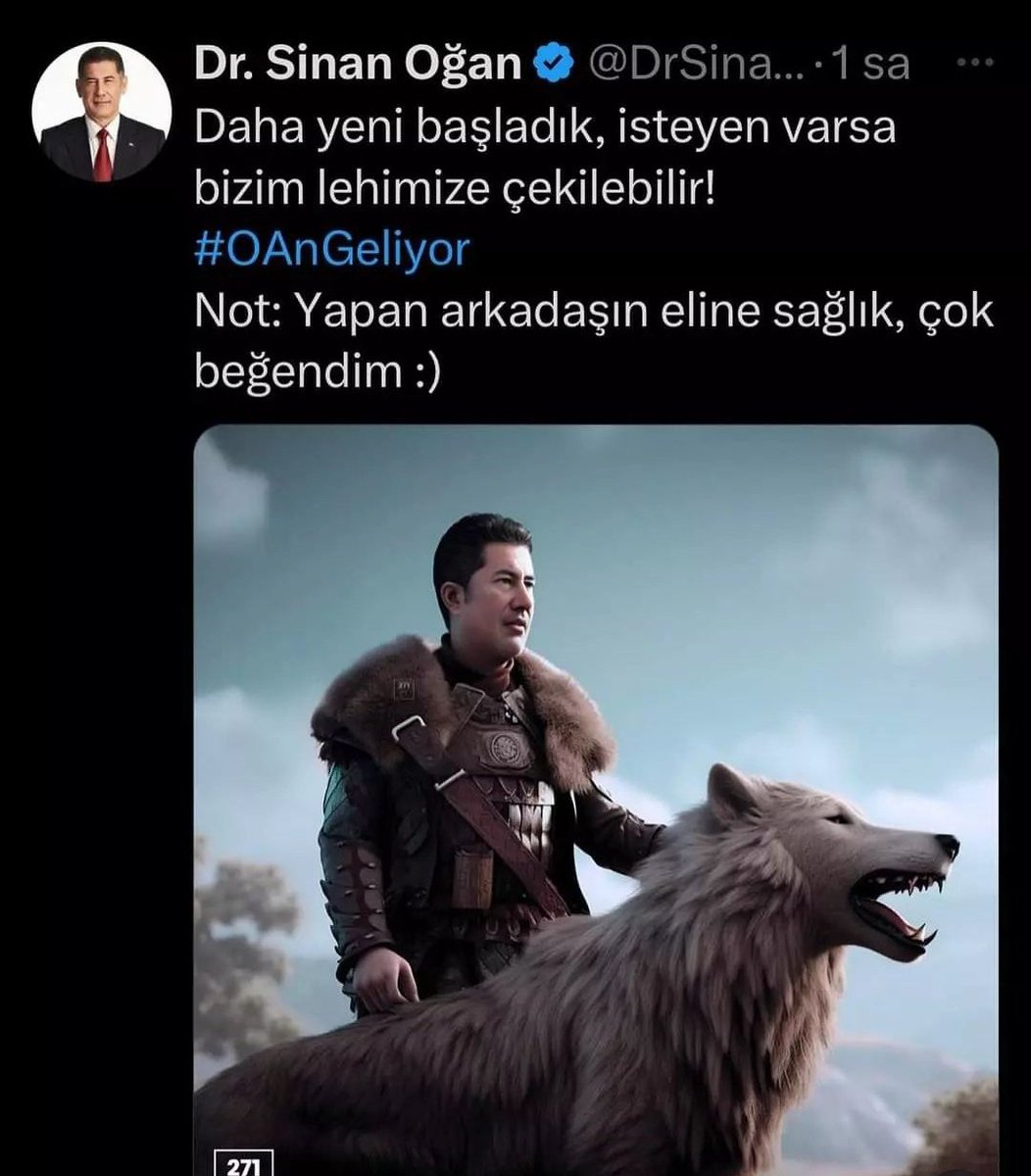 Wanhaym0's tweet photo. @DrSinanOgan  çekilecegi iddalarını böyle yanıtlamış 🐺 https://t.co/3sOW0EyHOA