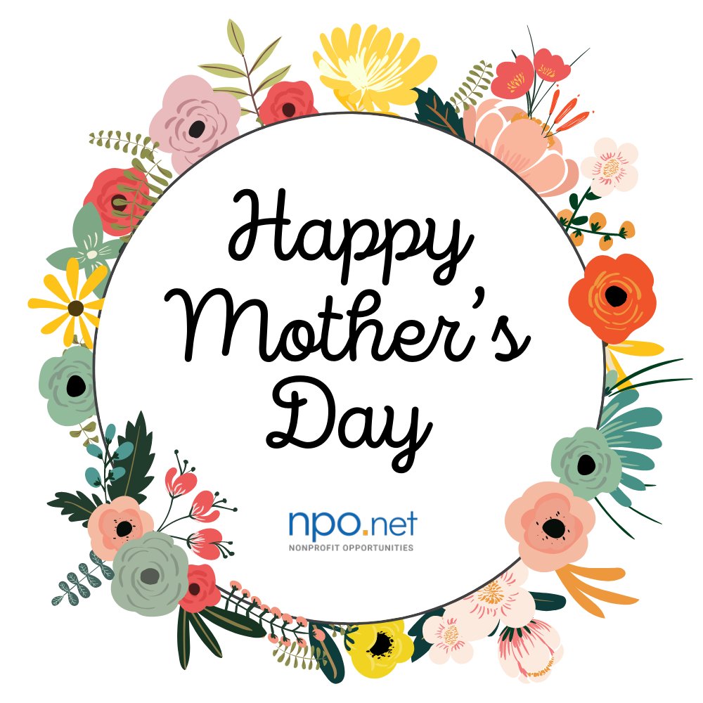 Happy Mother’s Day from all of us at NPO.net! 

#npolumity #npodotnet #nonprofit #lumity #nonprofitopportunities #jobboard #jobopportunities #nonprofitjobs #jobseekers #jobsearch #careers #talentacquision #findtalent #postajob #stemcareers #staffing #recruitment