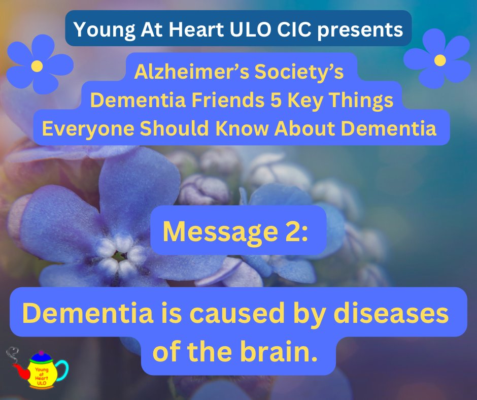 Did you know that dementia is caused by diseases of the brain?
#DementiaActionWeek2023 #DementiaActionWeek #DAW2023 #DAW membership.coop.co.uk/causes/64768 
#Dementia #CarePartner #DementiaCommunity #ThisMeansMore #LetsEndLoneliness #OlderPeople #StocktononTees #ItsWhatWeDo #TheCoopWay