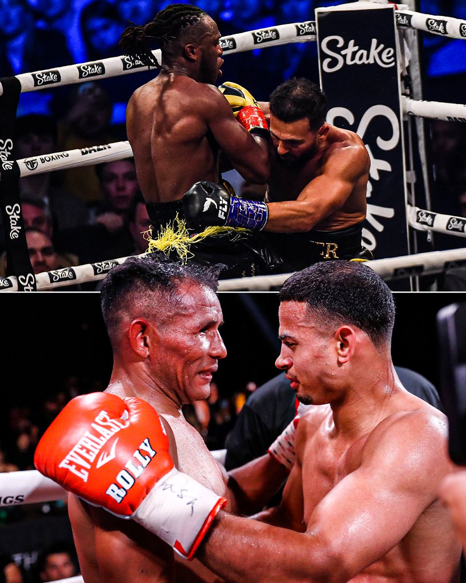 These two finishes had the boxing world talking 🗣️ #KSIFournier #RomeroBarroso