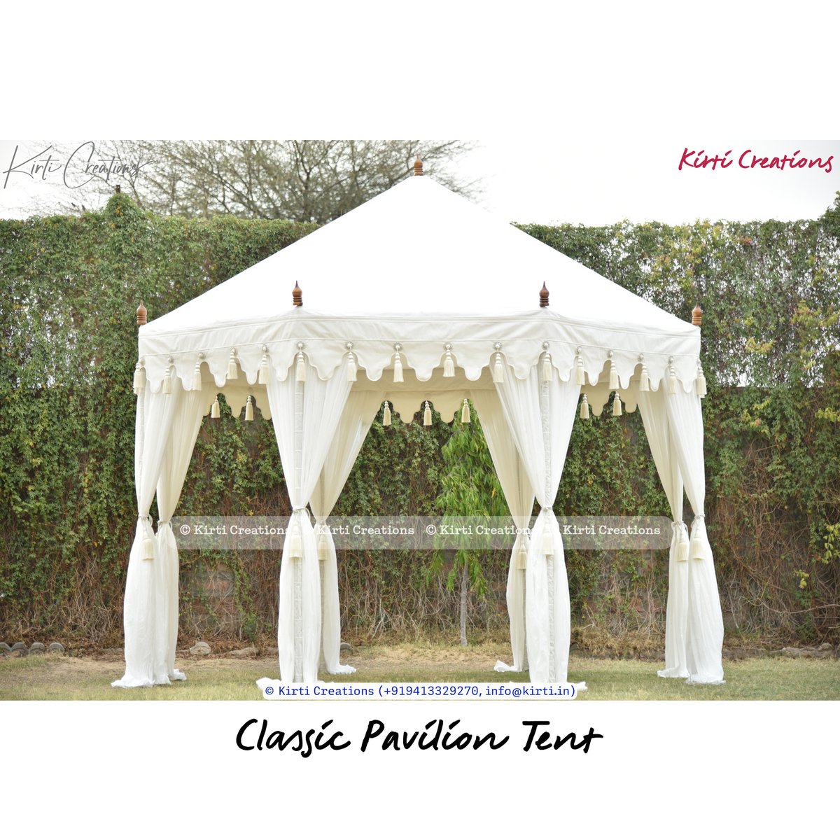 mughaltents's tweet photo. Classic Pavilion Tent
.
#kirtitents #rajtent #rajtents #maharajatent #royaltent #luxurytent #indiantent #weddingtent #gardentent #weddingplanner
.
Visit https://t.co/i1pmb8prqw https://t.co/txZSnpERPh