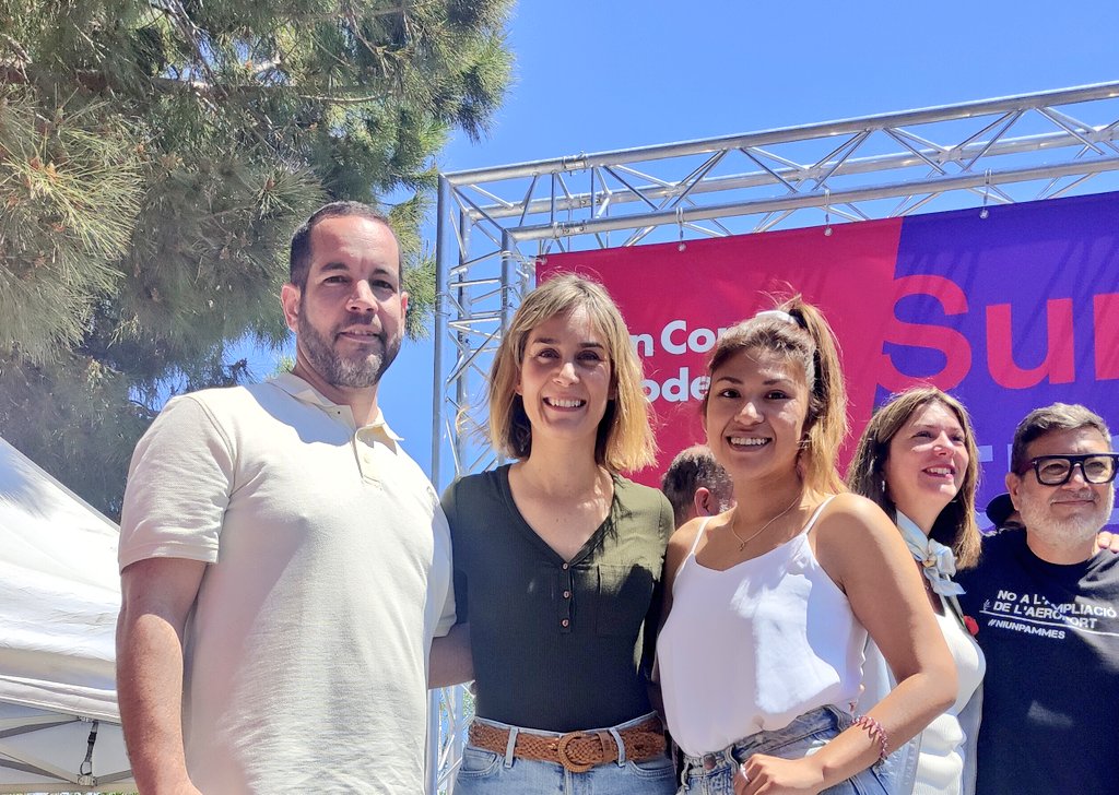 Enguany, la Paella del Prat d'<a href="/EnComu_Podem/">Comuns__Cat</a> s'ha convertit en el moment perfecte per trobar-nos amb companyes que, arreu del #BaixLlobregat, estan fent una excel·lent feina de campanya.

➕ Des de #SantBoi, hem estat presents perquè tenim clar que volem #SumarPerTransformar.