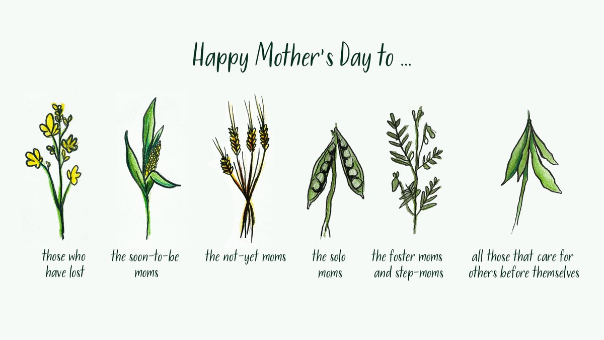 Wishing a Happy #MothersDay to all the #FarmMoms out there! Your hard work and dedication is an inspiration. 💪 Today (and everyday), we celebrate you and all that you do to make the world go round. 💚💐