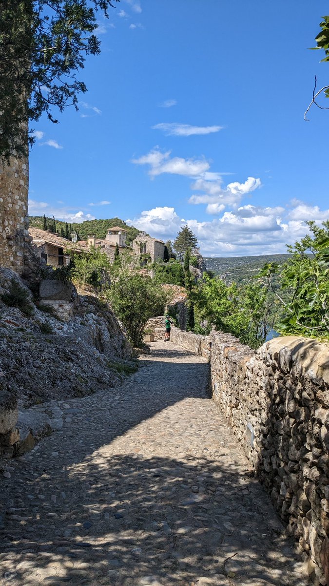 Aigueze, apparently the prettiest village in France