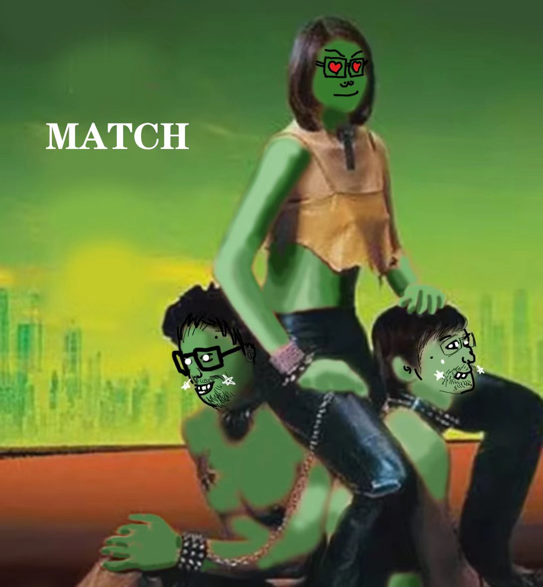 $MATCH
#IDO #wojak #BEN #PSYOP
