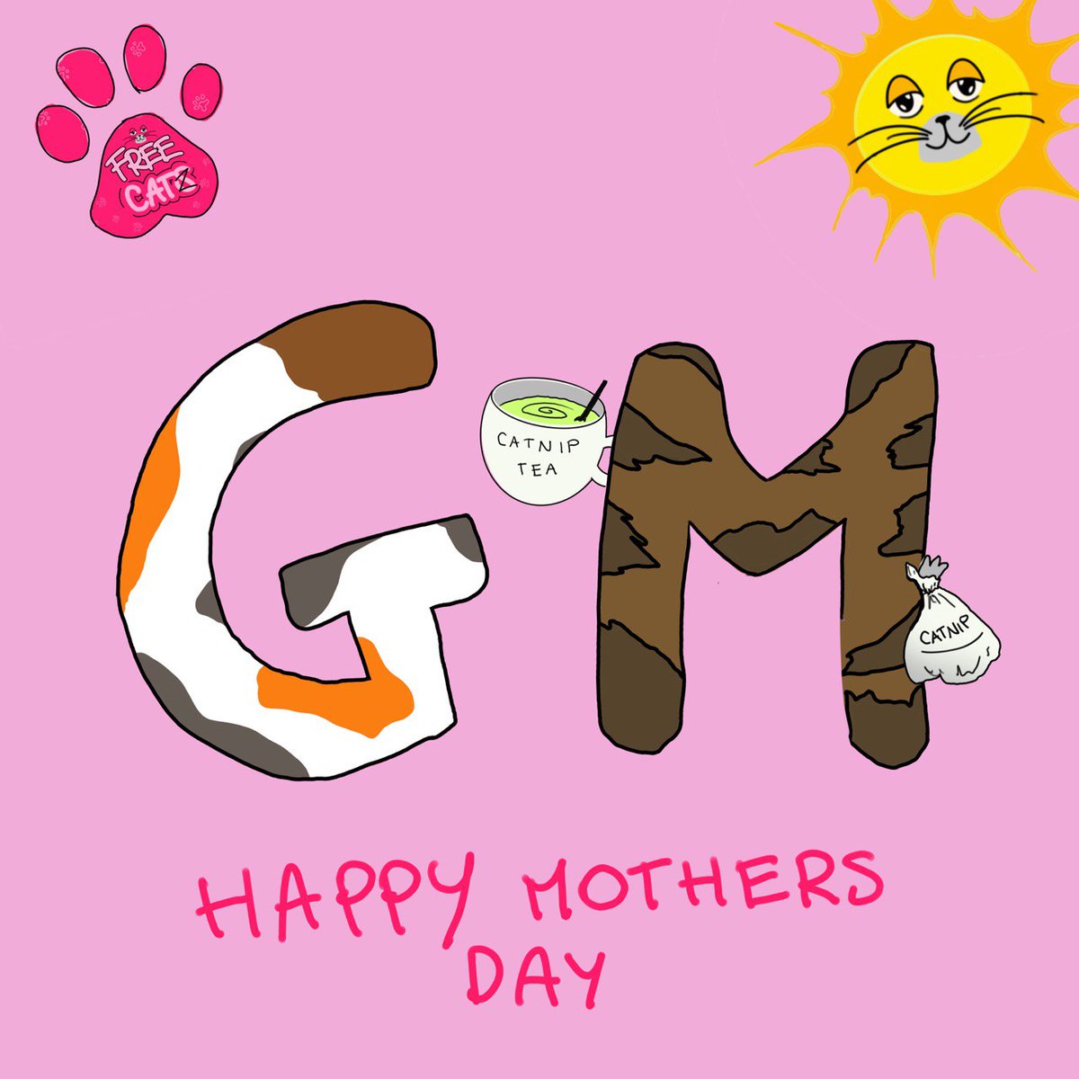 GM and Happy Mother's Day to all Mommys

<a href="/freecatz_NFT/">FreeCatz NFT</a> 🐾

#Freemint 
#freemintNFT 
#freecatz