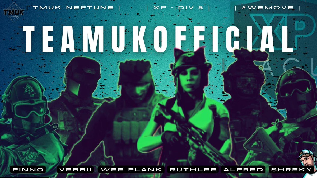 TMUK Neptune finish there groups in @XP_Europe 

We are proud and congratulate the team as they prep for playoffs

7 - 2    | W/L
71%     | map w%
24-10 | map count

🪐 | <a href="/finn0_cod/">FinnO</a>
🪐 | <a href="/wee_flank/">Wee flank</a>
🪐 | <a href="/vebbbii/">vebbii🇳🇴</a>
🪐 | <a href="/twistnether/">Skreky</a>
🪐 | @Ruthlee2002
🪐 | @towell_alfred

#WeMove