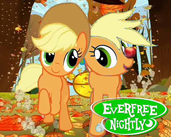 EverfreeNightly's tweet photo. Can you know? In the episode, we can get able to see Applejack's twin Applejohn! Do they seem to be a rival? 🤔 https://t.co/gu2FP6IM1p