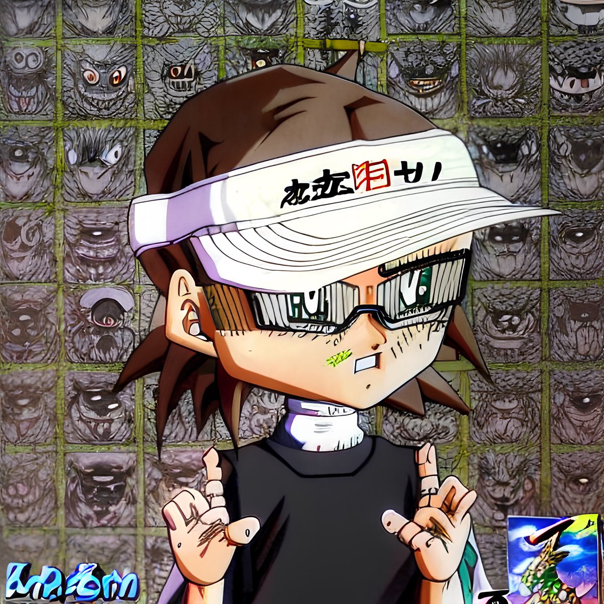 koolskull's tweet photo. If you come visit me in the astral realm, this is what I look like on my Radbro frequency. Praying for the capture and enslavement of every demonic entity and utilization of their creative abilities to fight for God’s army of light. Sprinkling extractable packets of data upgrades https://t.co/37S71eW8ab