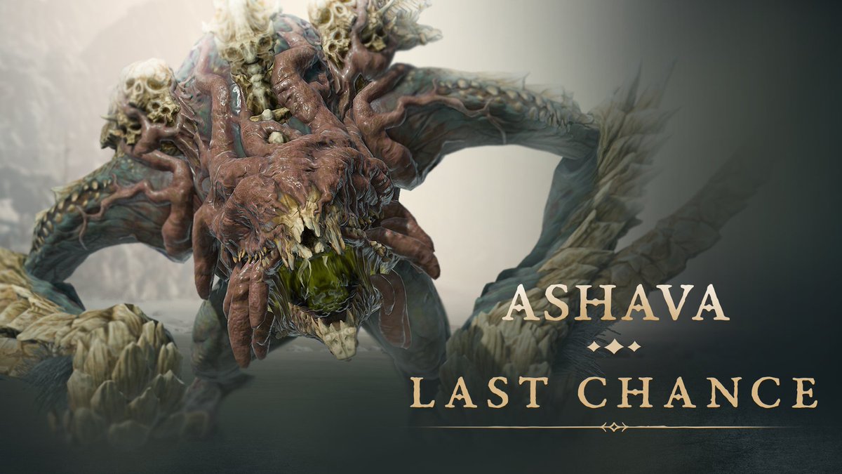 Diablo's tweet photo. It's not too late to earn the Cry of Ashava Mount Trophy.

Don't miss your final chance @ 9AM PDT. 

💀 Good luck. ☠️ https://t.co/LX1QVdRrjJ