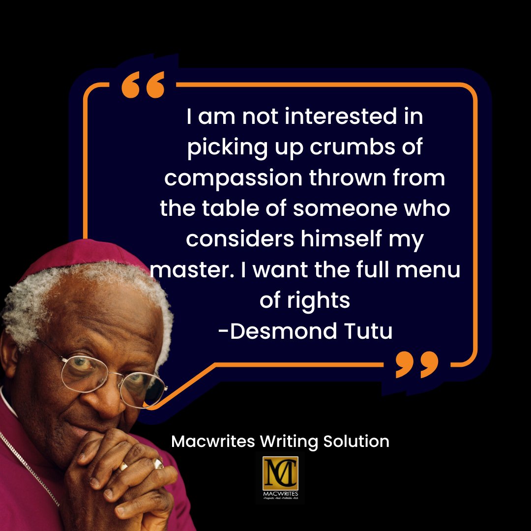 TheMacwritesCoy's tweet photo. You deserve the full menu!!!
Not crumbs of compassion thrown from the tables of the "master".
#Macwrites https://t.co/V6omwL08im