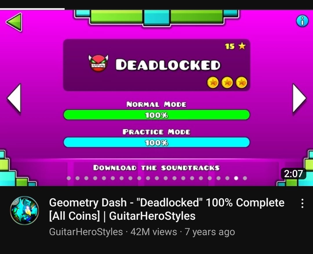 TheRealGDColon's tweet photo. I can't wait for everyone to upload the new 2.2 levels in hope to have the most popular video

I don't care who participates but make sure the video is good quality, don't add intros or any BS, and most importantly, don't let this guy win https://t.co/2G26zkNGCW