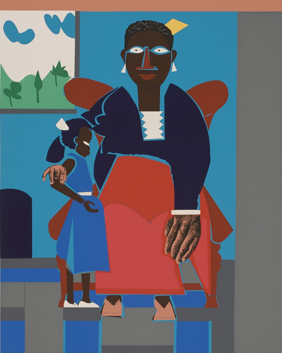 PDXArtMuseum's tweet photo. 💐 #HappyMothersDay to all the moms and maternal figures! Gaze through the eyes of artists who depicted the powerful bond between mother and child in these #CollectionHighlights. https://t.co/T1EVny7wvS