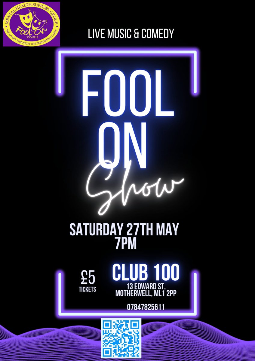 Please come along and support us and share