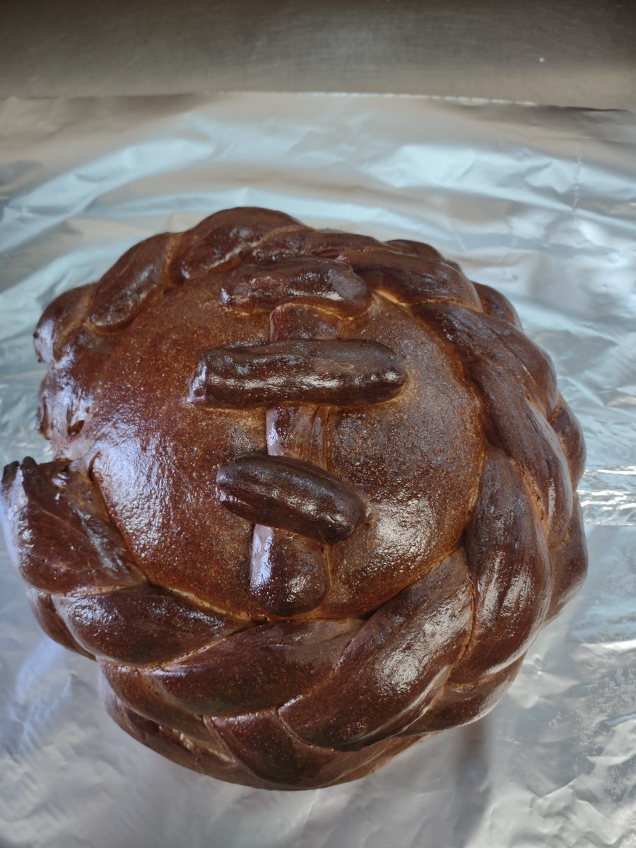 CoryLaflin's tweet image. A commission. #baking #paska