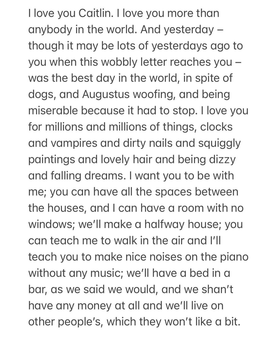 WhoresofYore's tweet image. And just because it’s astonishingly beautiful, here is another letter #DylanThomas wrote to his wife, Caitlin. It’s dated July 17, 1936 &amp;amp; he’s travelled to Swansea for work &amp;amp; had to leave Caitlin behind. 

#DylanThomasDay