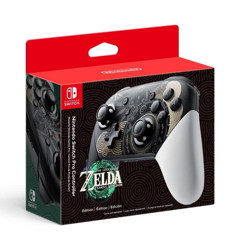 ZeldaIntel's tweet image. The Legend of Zelda: Tears of the Kingdom Nintendo Switch Pro Controller available at GameStop!

bit.ly/TOTK-Pro-Contr… #ad