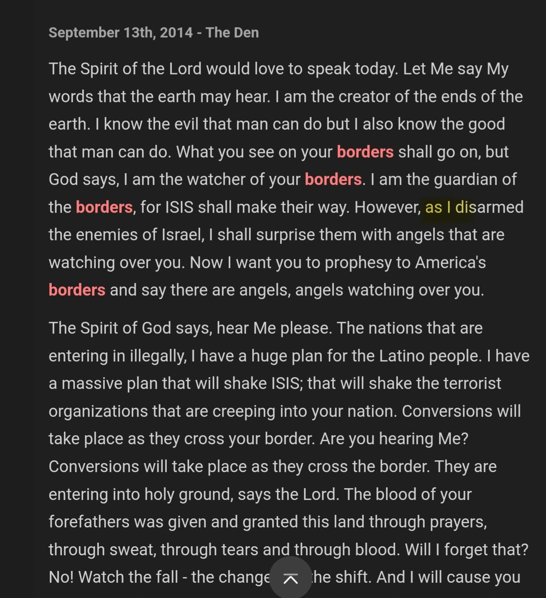 BC_651's tweet image. Kim Clement prophecy....fullfillment taking place...God will disarm our enemies! #KimClement #HouseOfDestiny