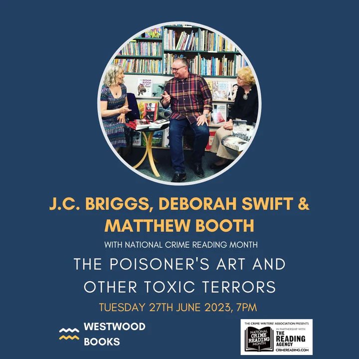 westwood_books's tweet photo. Weโve just pinged out another newsletter announcing more events including @CaroGilesWrites & @JeanCBriggs @swiftstory @HolmesBooth
Book your tickets now! ๐ #summerofevents https://t.co/2fJKgsF1Rx