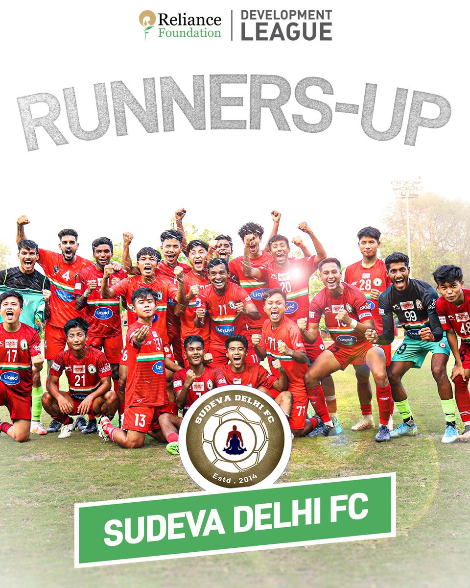 RFYouthSports's tweet photo. ๐ฆ๐๐ฑ๐ฒ๐๐ฎ'๐ ๐๐ถ๐น๐๐ฒ๐ฟ-๐น๐ถ๐ป๐ถ๐ป๐ด ๐๐ต๐ถ๐ป๐ฒ๐! ๐ฅ
@SudevaDelhi fought hard but eventually fell short by
๐ค in the #RFDLNationalChampionship Final ๐ฏ
Onwards and upwards! ๐
@ril_foundation | #RelianceFoundationDevelopmentLeague #RFDL #RFSports #LetsPlay #BFCSDFC https://t.co/n7S2mBmh0K