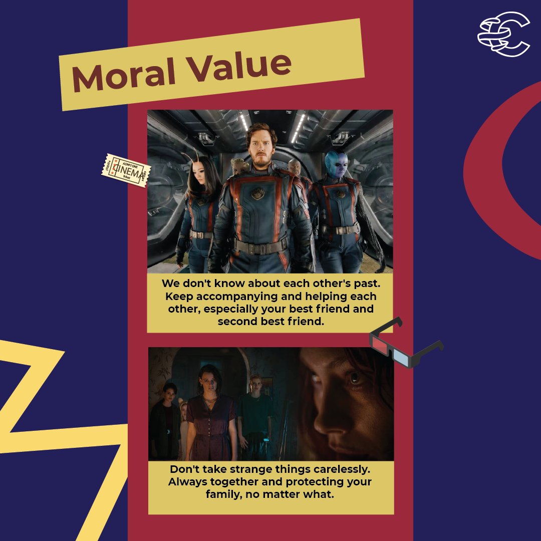 cfiaugm's tweet photo. [One ticket, please?]
👩‍💼: “Which movie, sir?”
🤷‍♂️: “Ummm… I don’t know yet.”
Can’t decide which movie to watch in front of ‘mbak-mbak di loket bioskop’? Here is the comparison between two happening movies of the week. Come on grab your ticket and enjoy your movie! https://t.co/S7Ekla9NbO