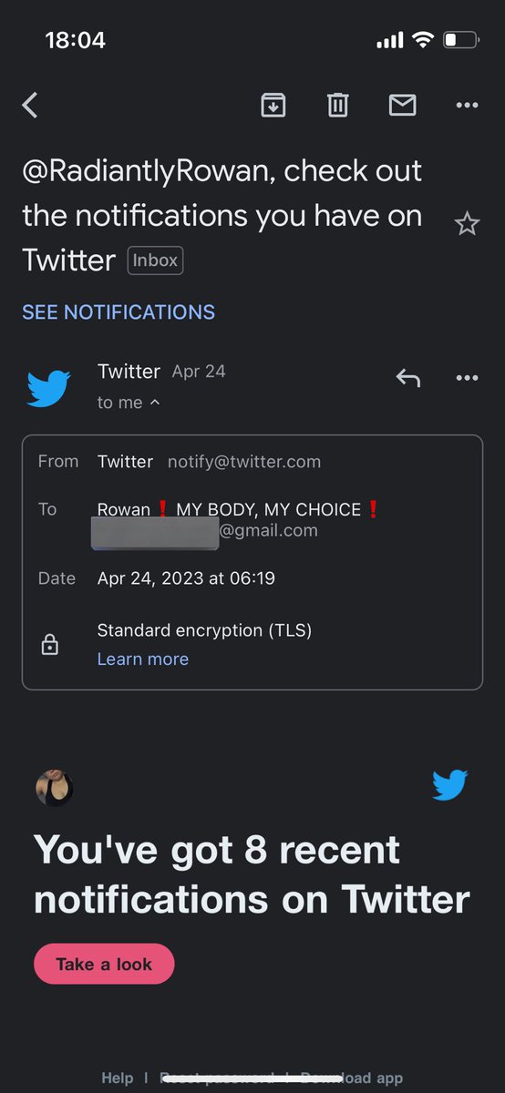 Rowan’s mental health is still dookie tweet media
