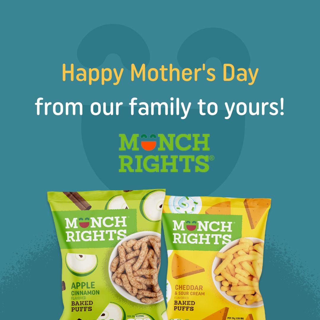 Munch Rights Snacks (@munch_rights) on Twitter photo Happy #MothersDay from our Munch Rights family to yours! ๐ Happy #MothersDay from our Munch Rights family to yours! ๐